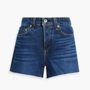 Dre frayed denim shorts